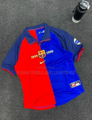 Photo - Fc Barcelona Retro Jersey Available With Customization.