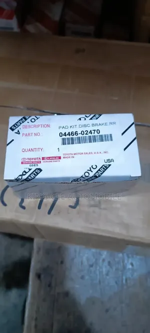 Brake Pads Corolla 2018 Rear South Africa Model