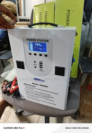 Jordy Ele 2000w Solar Generator With 200w Solar Panels 2pis