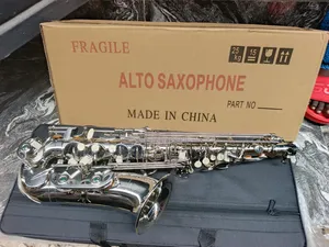 Yamaha Silver Alto Saxophone With Accessories