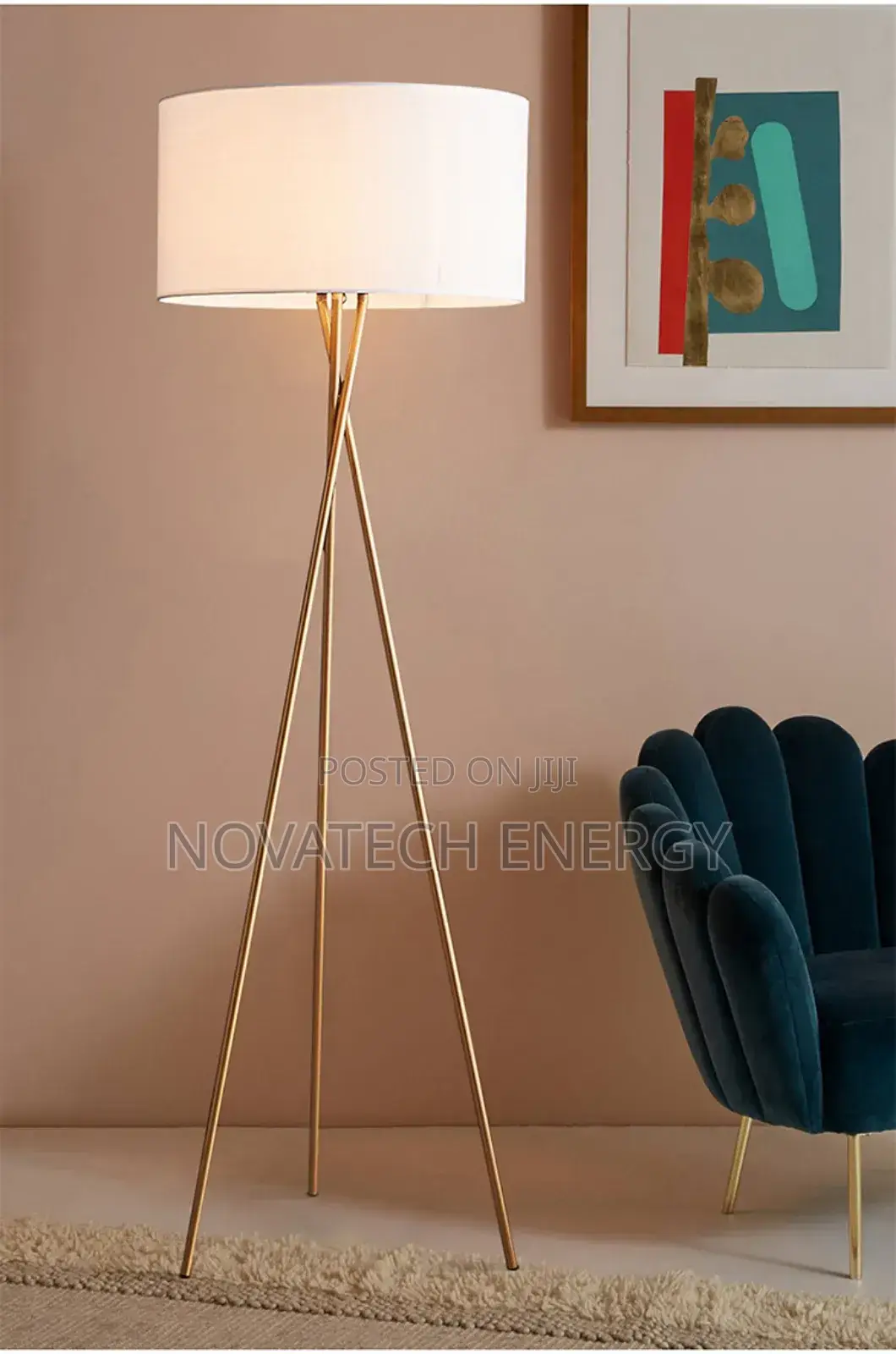 3 Legged Standing Lamps, Nordic Design Light