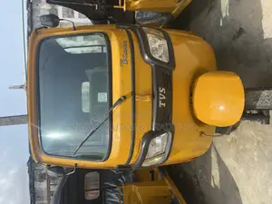 TVS King Deluxe Plus iTouch Start 2022 Yellow
