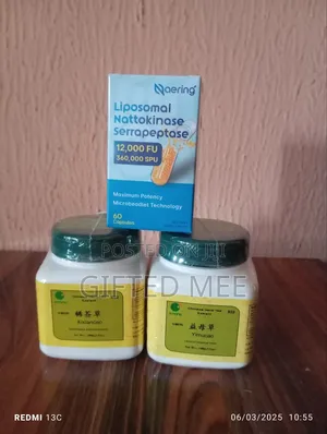 Serrapeptase and Chinese Teas for Unblocking of Tubes