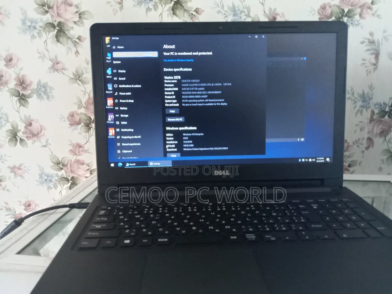 Laptop Dell Latitude 14 3490 8GB Intel Core I5 SSD 256GB
