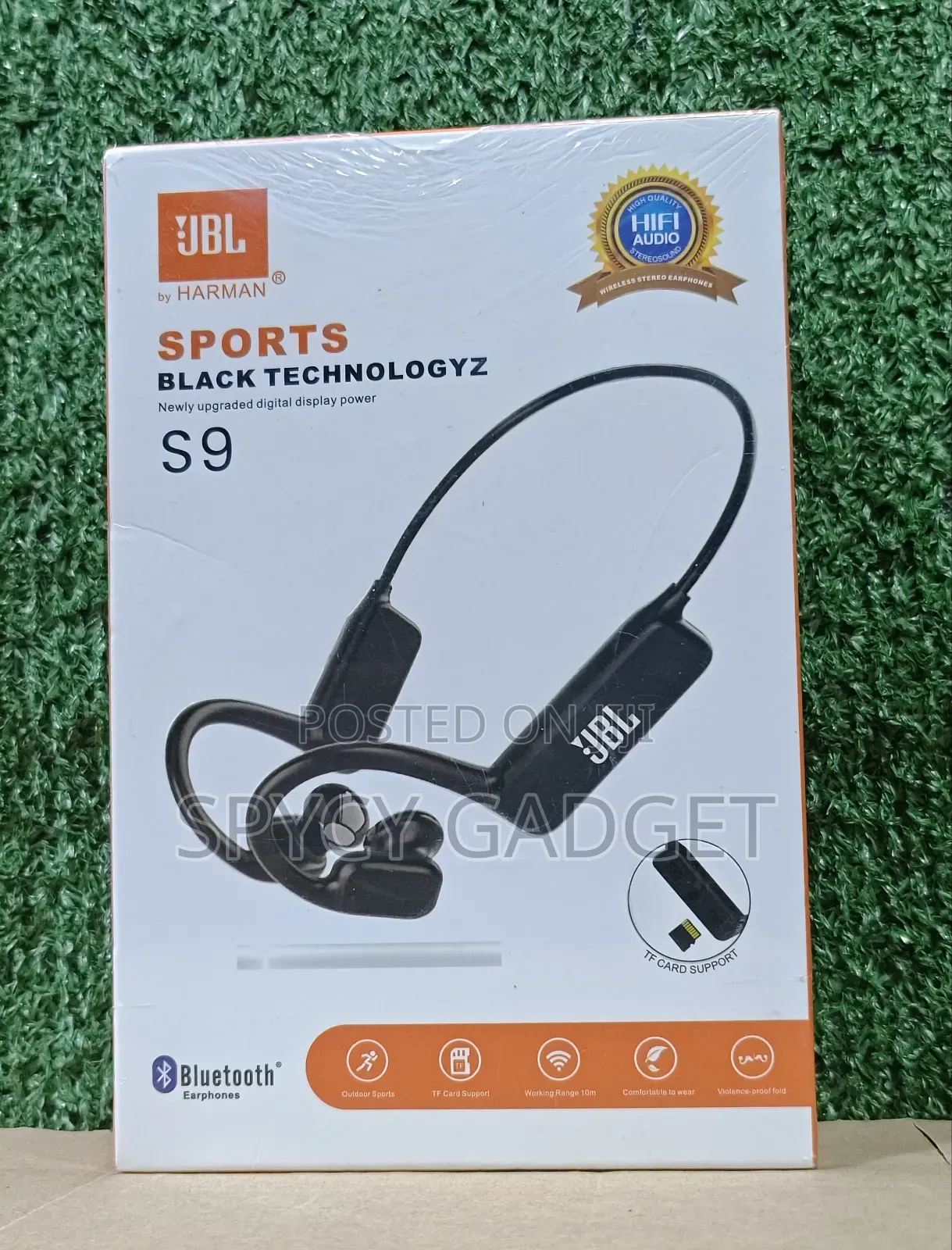 S9 JBL Bone Conduction Wireless Bluetooth Headphone