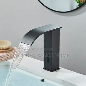 Black Smart Automatic Sensor Tap