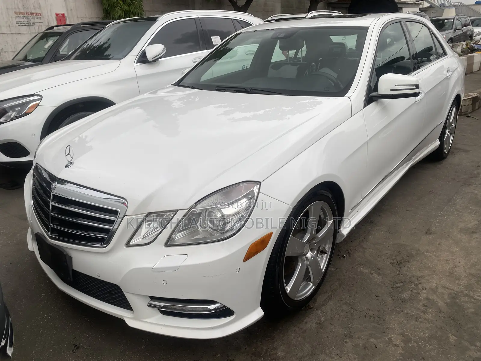Mercedes-Benz E350 2013 White