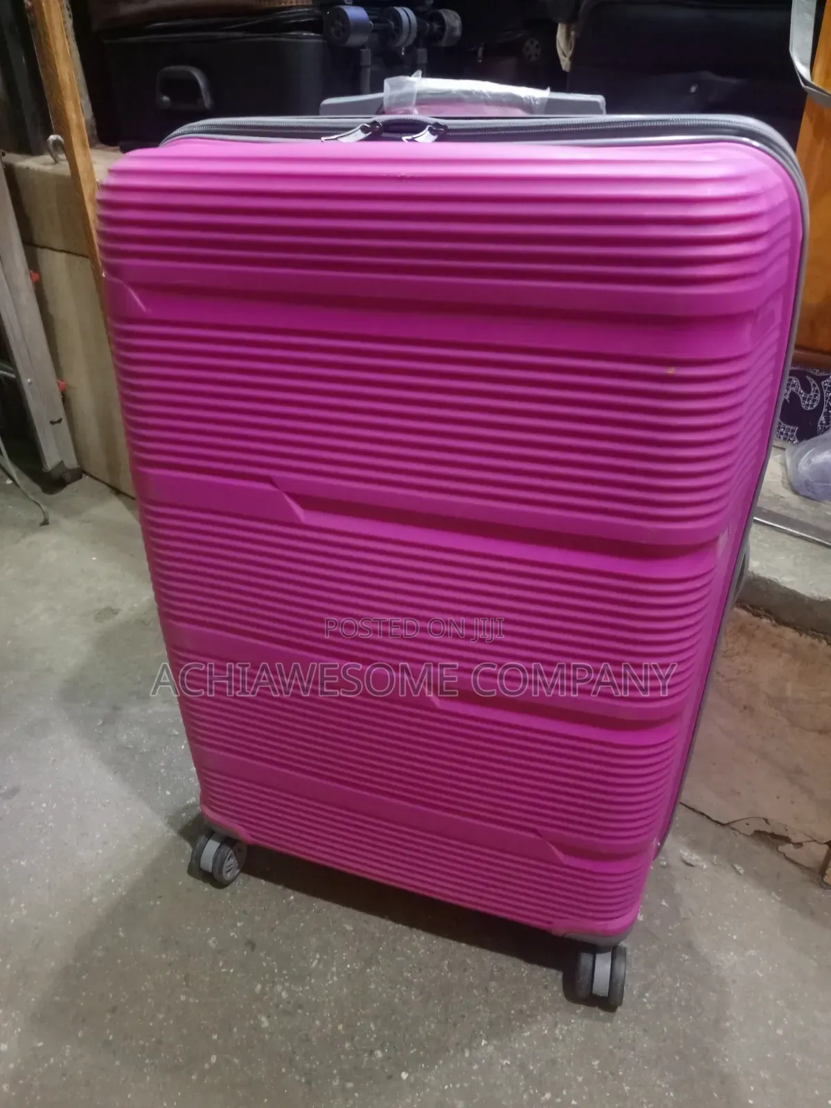 Pink Unbreakable Runner Luggage