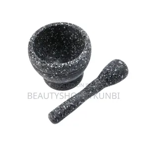 Kitchen Grinding Crusher Bowl Mortar Pestle Spice Grinder