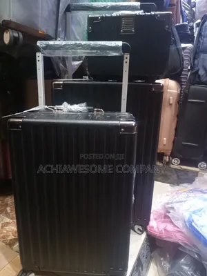 Set of 3 Aluminum Frame Box