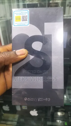New Samsung Galaxy S21+ 5G 128 GB Black
