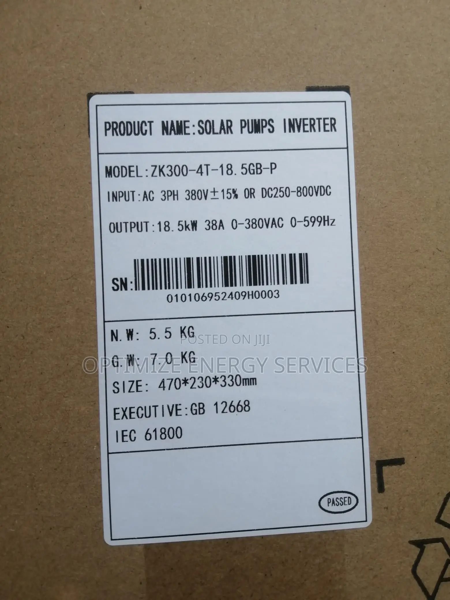 18kw Pump Inverter