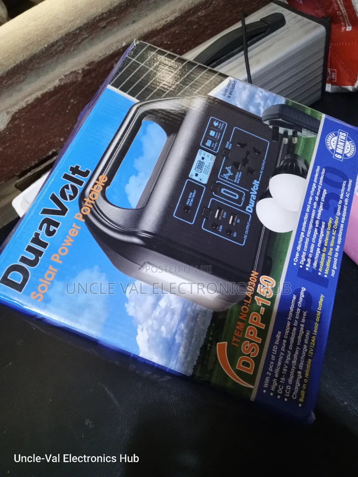 Duravolt Solar Generator 150w