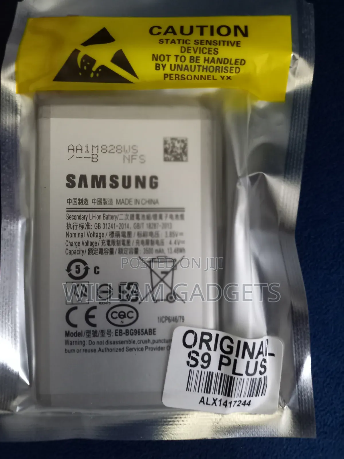 Samsung Galaxy S9 Plus Original Battery