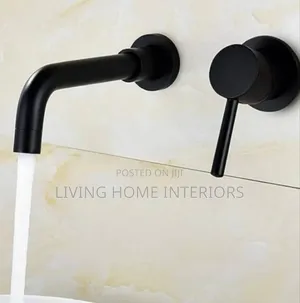 Matt Black Conduct Basin Mixer Tap 