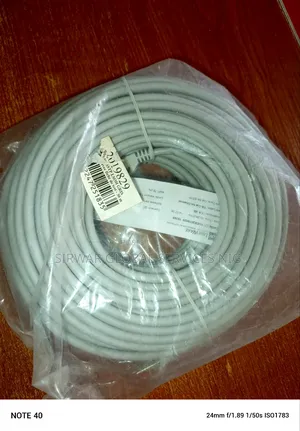 Outdoor Cat6 Cable by 30 Meters Length With Rj45/Patch Cord Head