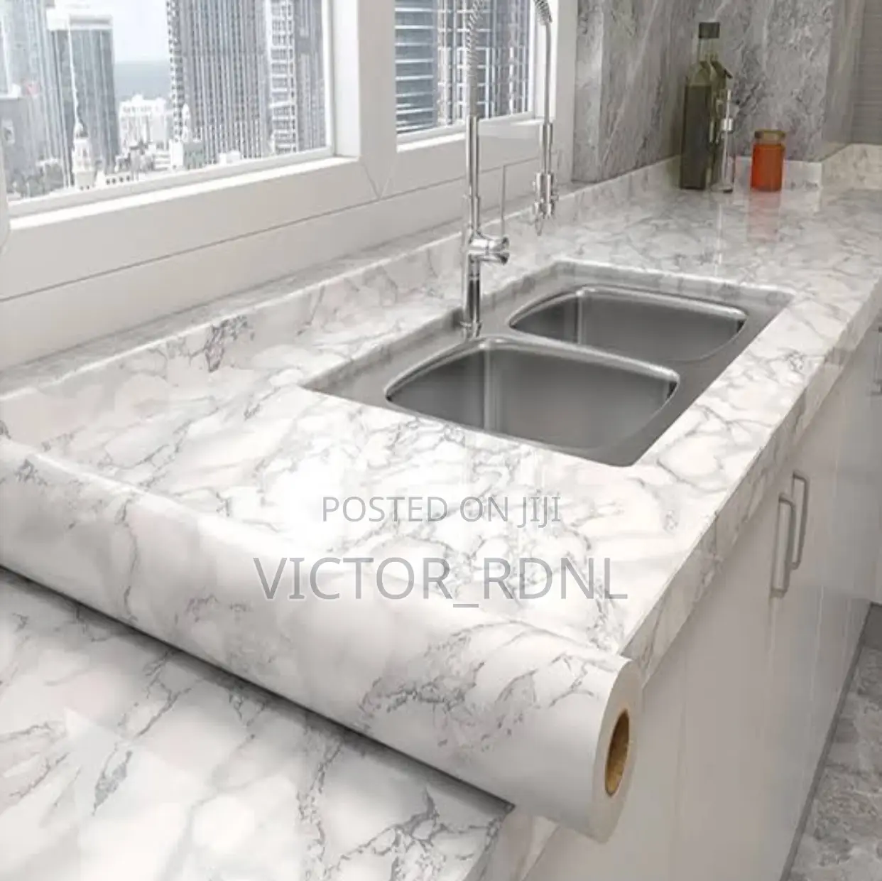 Wall Marble Sticker