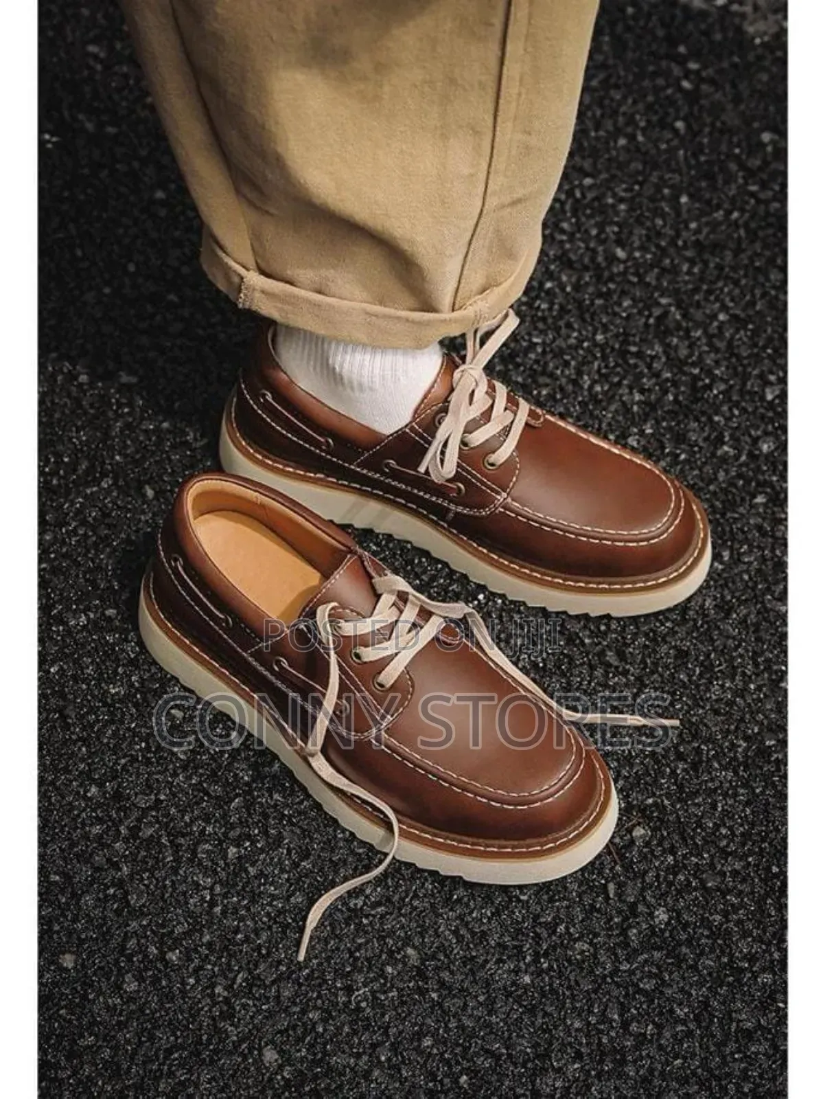 Authenthic Brown Moccasins Shoes