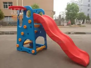 Slide and Basketball  in One Set for Kids