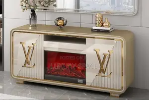 Unique Designer Fireplace Tv Stand