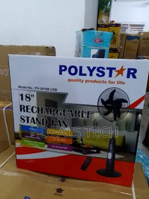 Hottest Item- Polystar 18inches Rechargeable Fan