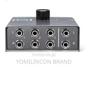 Hosatech SLW-333 Audio Switcher 1/4 in TRS to 3 X 1/4 in TRS