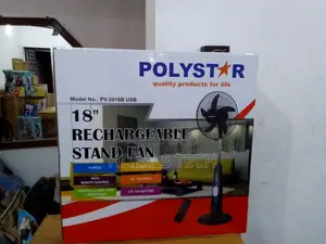 Current Best- Polystar 1nches Rechargeable Standing Fan