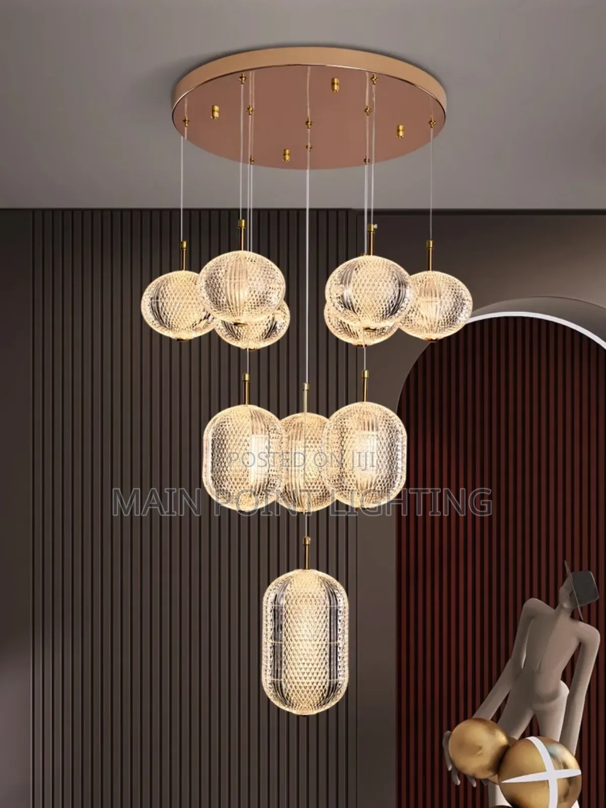 Staircase Chandelier Light.
