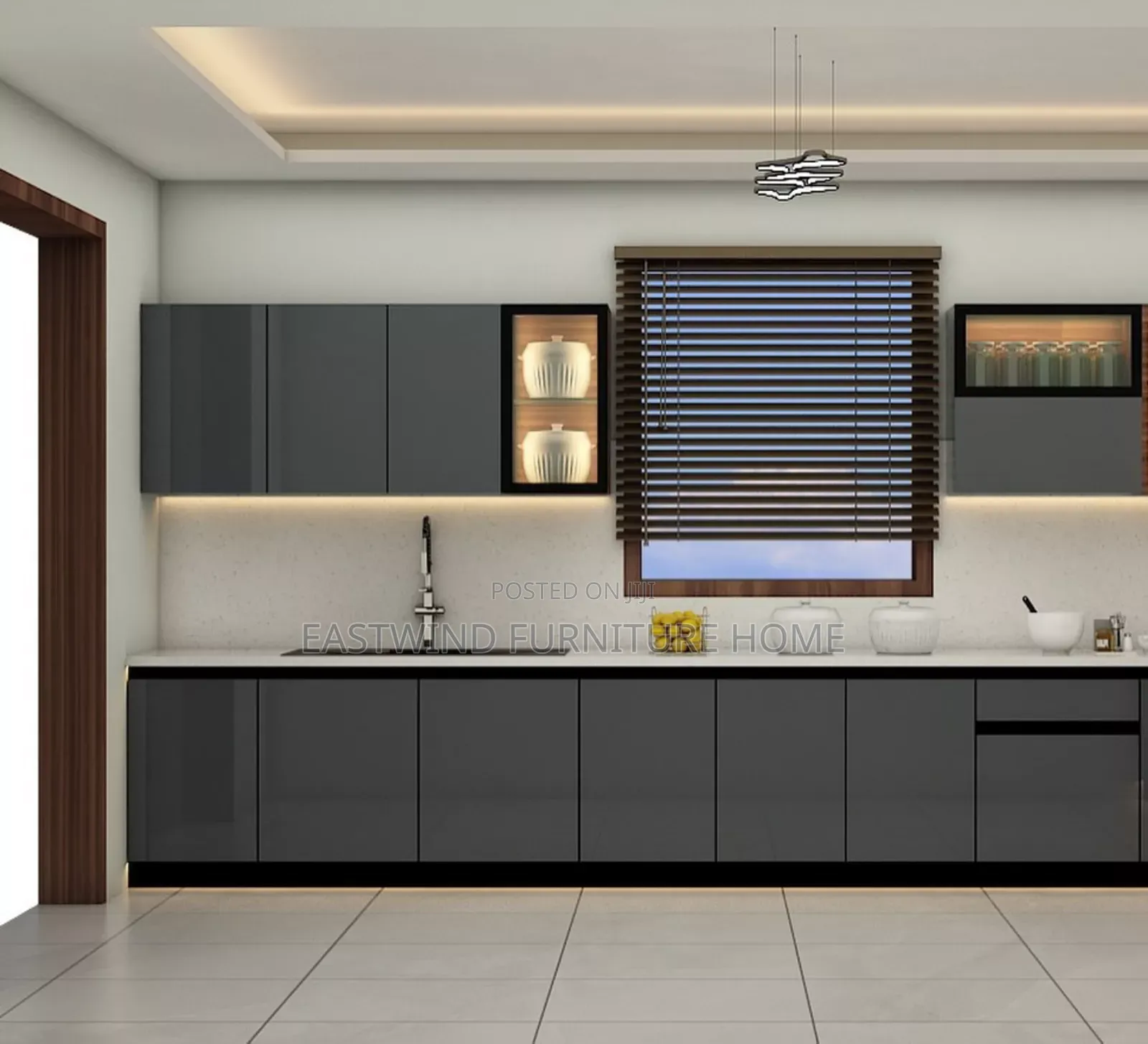 Well Fitted Kitchen Cabinet
