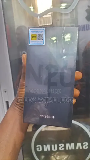 New Samsung Galaxy Note 20 5G 256 GB Black