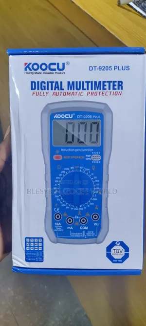 Koocu Dt-9205 Plus Digital Multimeter Tester Device Tool