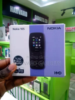 New Nokia 105 Black