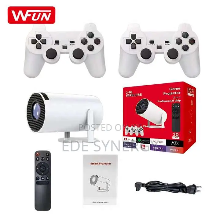 Mini Portable Smart Projector With Video Game Consoles