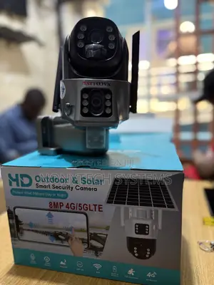 Dual Lens Solar Camera 4g