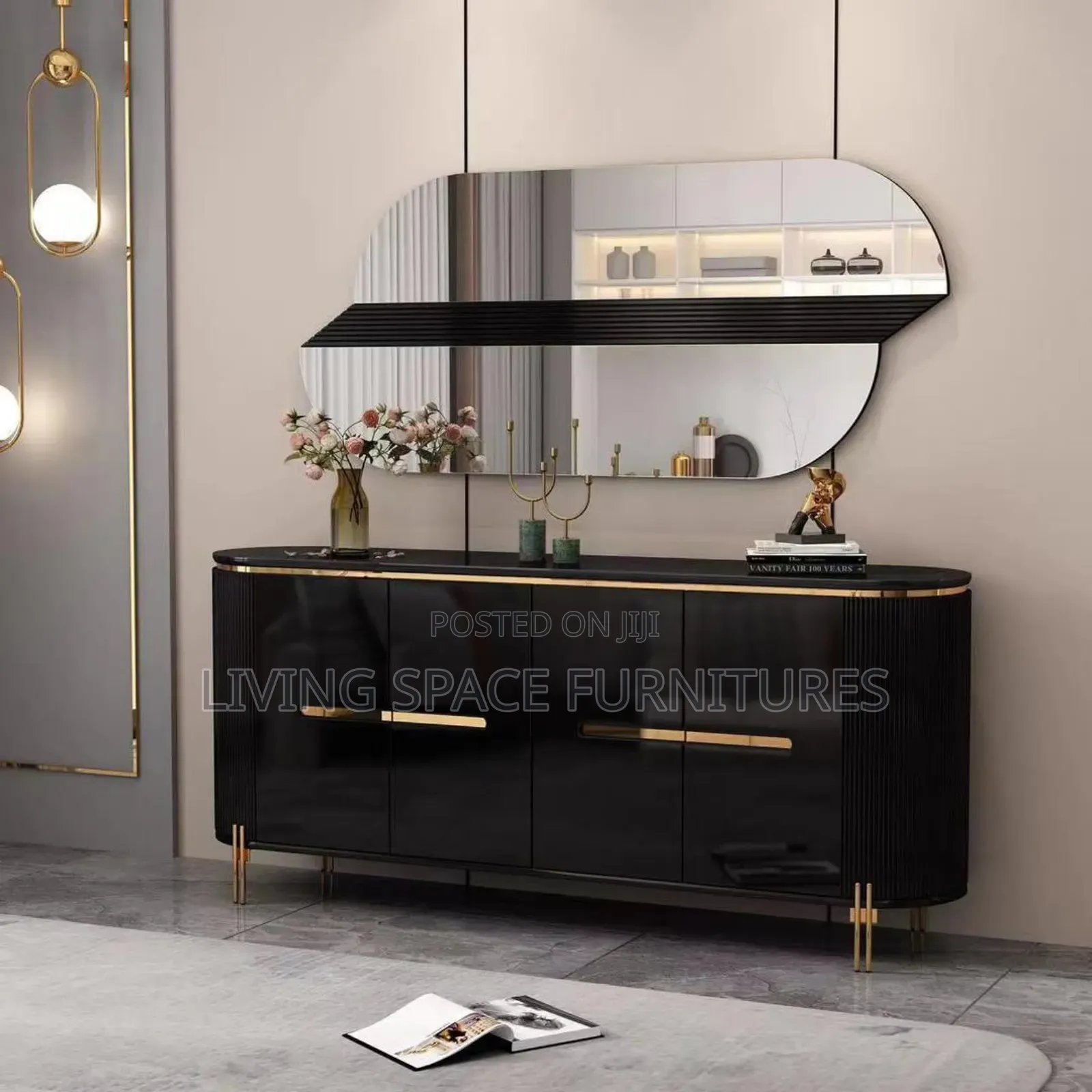 Sideboard Buffet With Mirror