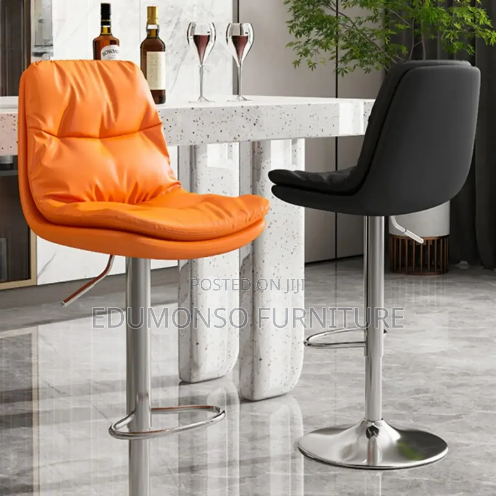 Modern Adjustable Modern Bar Chairs -1pc