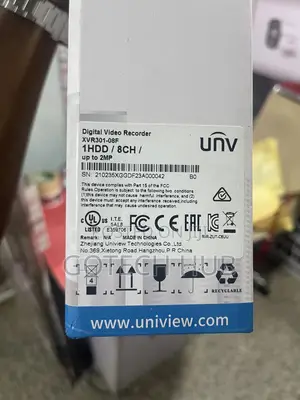 Uniview 8 Channel DVR 2mp
