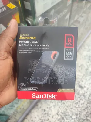 Sandisk Extreme Portable SSD External 8tb 1050mbs