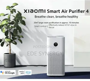 Xiaomi Smart Air Purifier 4 Eu – Suitable for Area: 28-48m2.