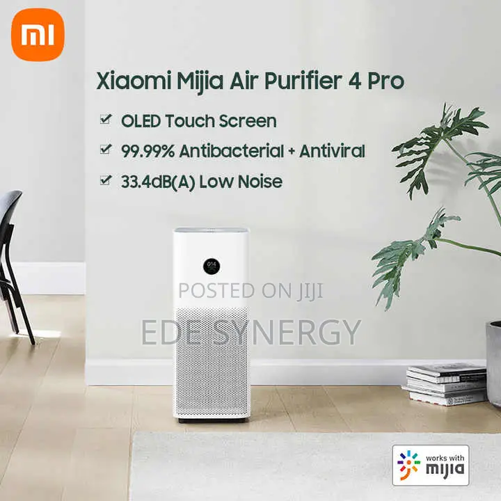 Xiaomi Smart Air Purifier 4 Eu – Suitable for Area: 28-48m2.