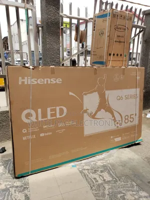 2025 >Hisense 85"Inch Qled Smart Flameless Tv Netflix Wifi