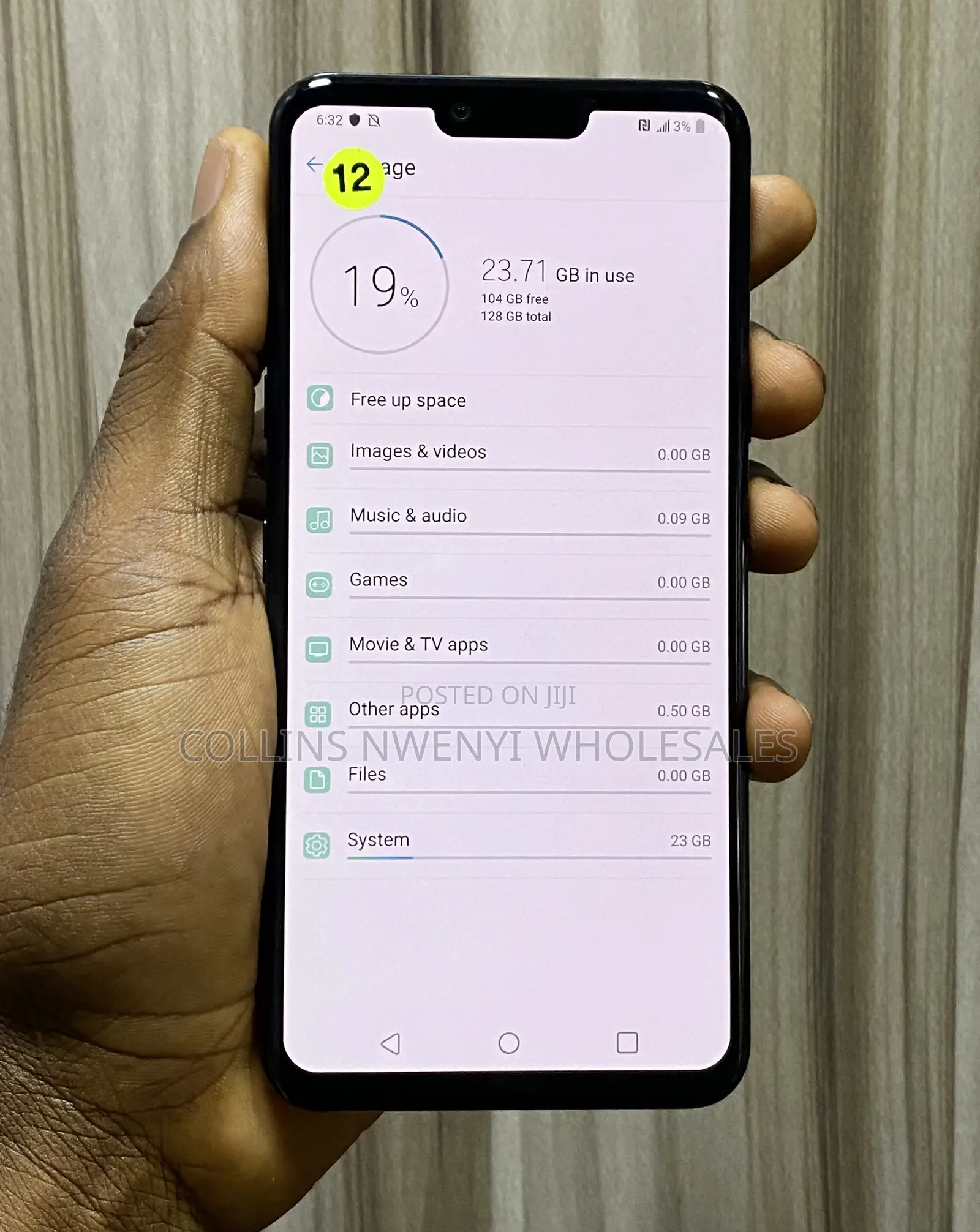 LG G8 Thinq 128 GB Blue
