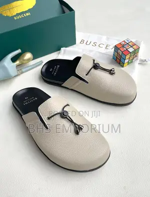 Luxury Tbuscemi Mule Originsl Leather Slides