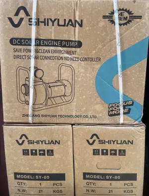 Shiyuan 3" Solar Irrigation Pump Available. Best Solar Pump
