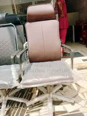 Swivel Leather Office Chair