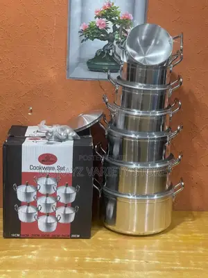 7pcs Hoffner Aluminum Thickened Cookware/Pot Set H
