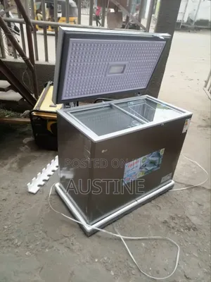 Brand New Lg 350l Chest Freezer>>External Compressor>>Silver