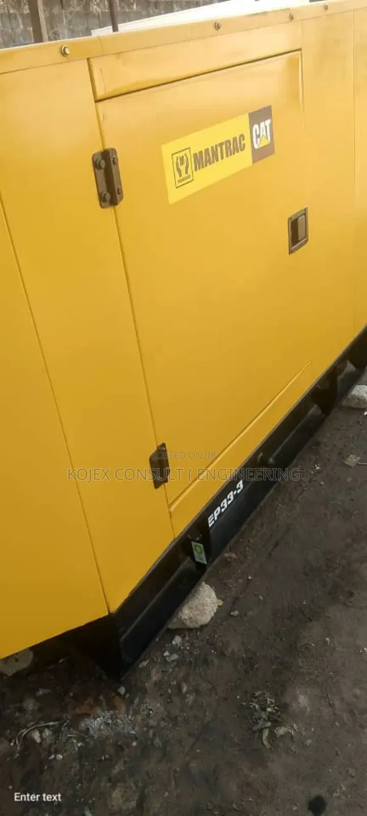 30kva Cat Soundproof Generator at 6m*