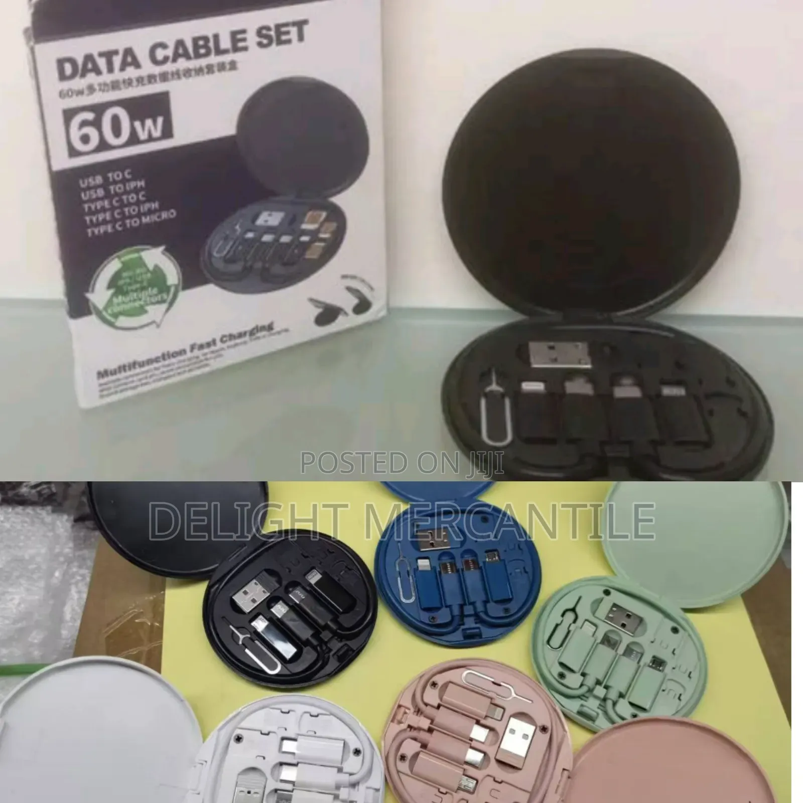Portable Data Cable Set