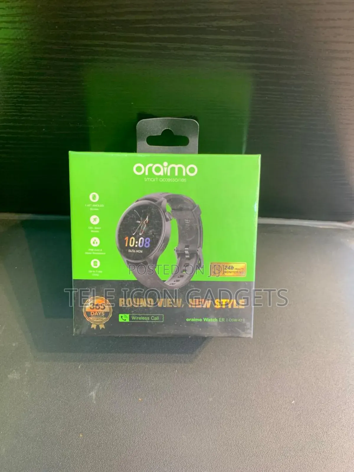 Round View Oraimo Watch Er